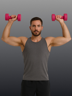 Arm Military + Arnold Press - Winning combination