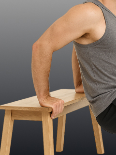 The best way to do tricep dips