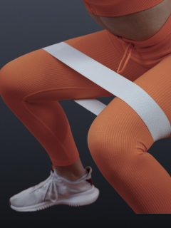 Strong Hips, Fierce Curves – Resistance Band Glute Power!