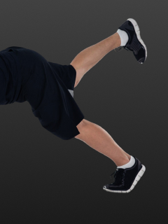 Plank Leg Raises - target the glutes and core muscles